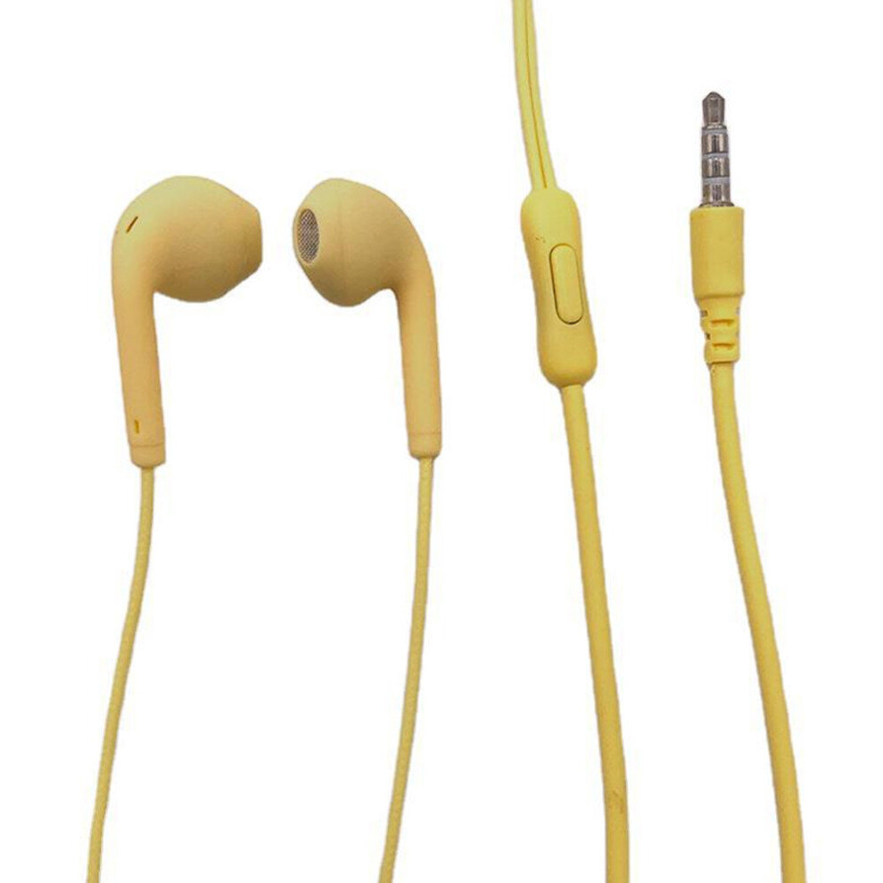 4 Pcs U19 Universal Headsets Suitable For Apple Huawei Vivo Oppo Macaron Wire-Controlled Headset With Wheat In-Ear Earphones 777178625457