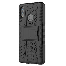 2PC Por Huawei P Smart 2019 Armor Silicone Rugged Hard Plastic Cases for with Holder