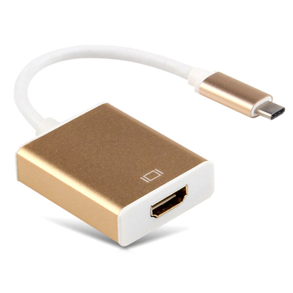 Type C To Hdmi Adapter, Usb 3.1 (Usb-C) To Hdmi Adapter Male To Female Converter 777178629332