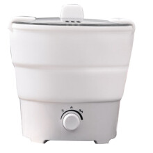 Foldable Electric Frying Pan Kettle Heated Food Container Heated Lunch Box Cooker Portable Multifunctional Thermal Cooker U