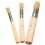 3Pcs/set Wooden Stencil Bristles Brushes Set Template Round Head For Oil Painting Watercolor Painting Project DIY Art Craft Project 1