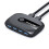 USB 3.0 KVM Switch Selector 2 Port PCs Share 4 USB Devices Hub Keyboard Mouse U Disk Printer for Computer PC Laptop 1
