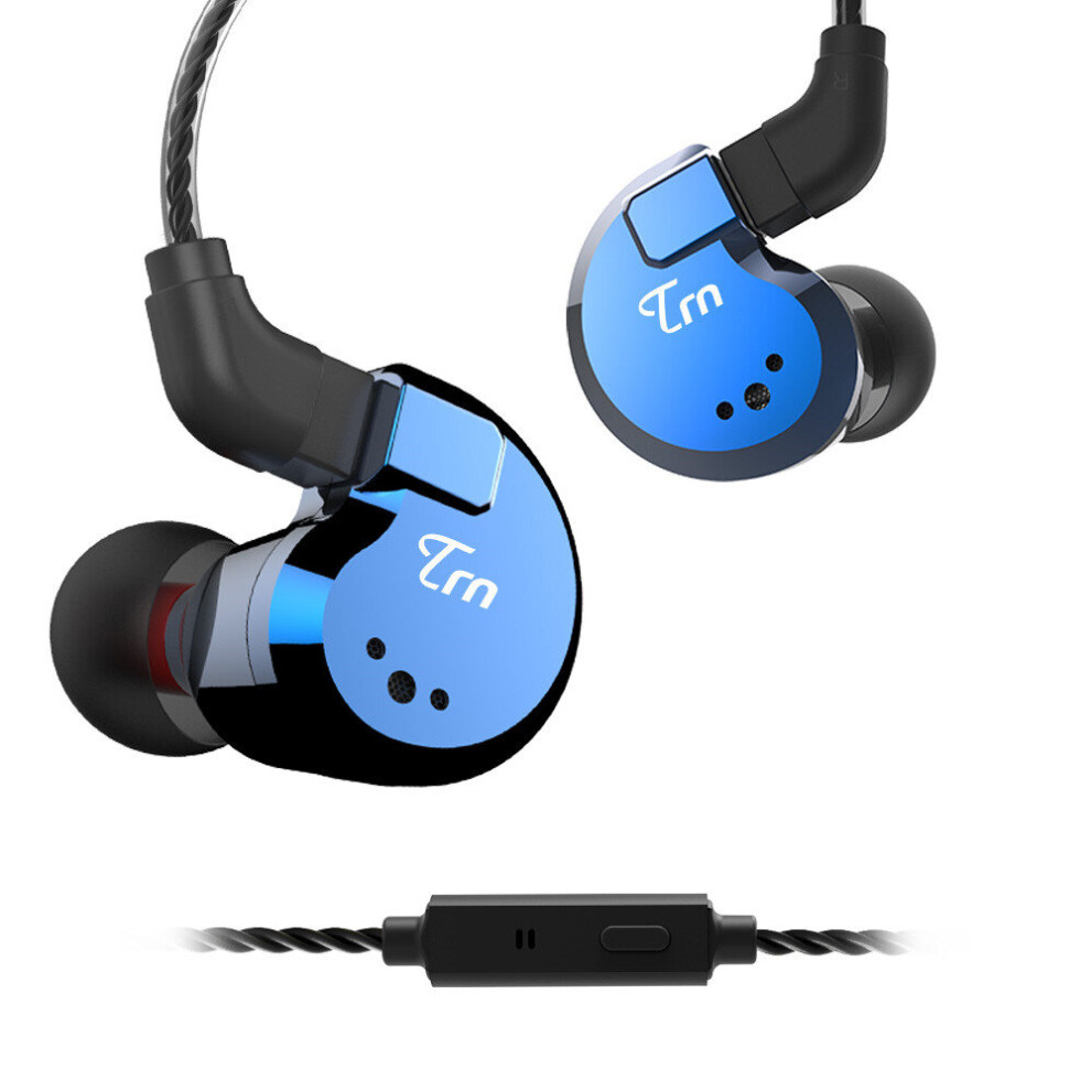 V80 2Ba+2Dd Hybrid Metal In Ear Earphone Hifi Dj Monito Running Sport Earphone Earplug Headset Detachable Cable 777178625358