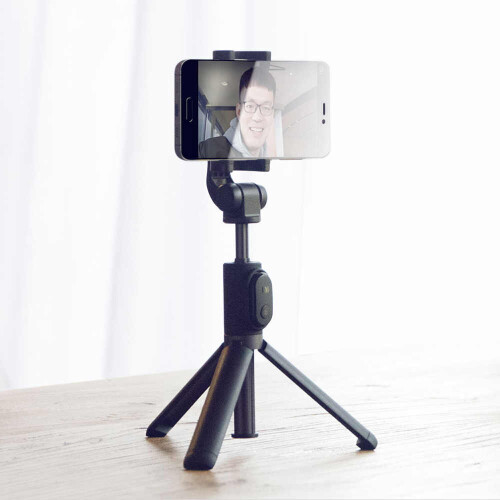 Selfie Stick Bluetooth Tripod With Wireless Remote 360 Rotation Flexiable/Wired Version Android IOS 2