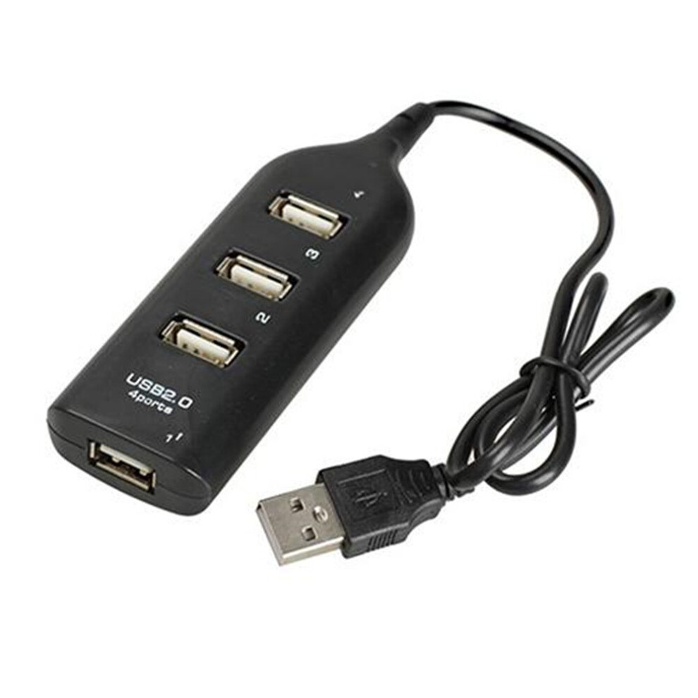 Usb 2.0 Hi-Speed 4-Port Splitter Hub Adapter For Pc Computer Notebook Drop Shipping 777178715431