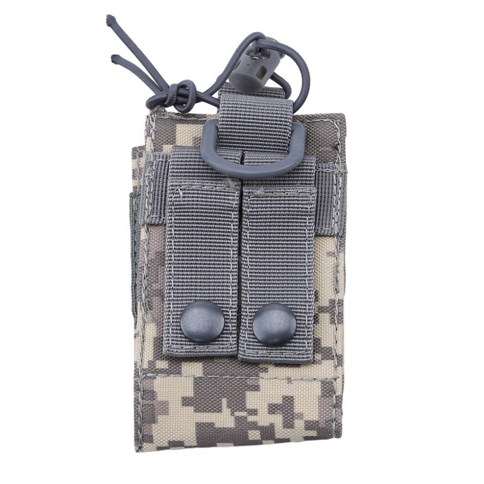 2Pcs Package Pouch Walkie Hunting Talkie Holder Bag Tactical Sports Pendant Military Molle Nylon Radio Magazine Mag Pouch Pocket 775821386861