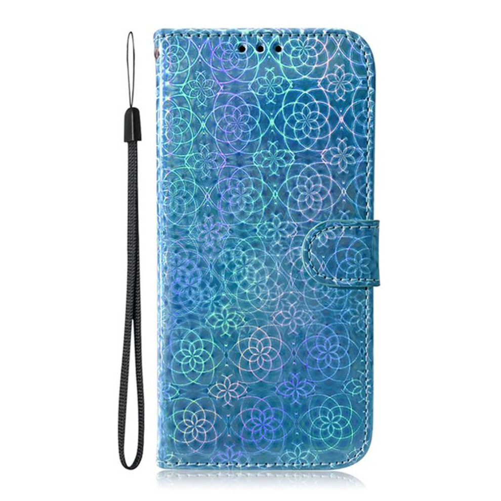 Laser Fluorescent Flip Case For Lg K61 Pu Leather Wallet Phone Case For Lg K61 Fundas Capa For K61 Cover 777178662025