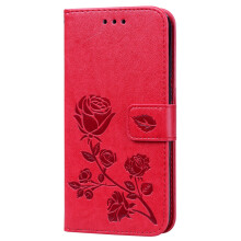 PU Leather Wallet Stander Coque Cover for iPhoneXR Flower Case