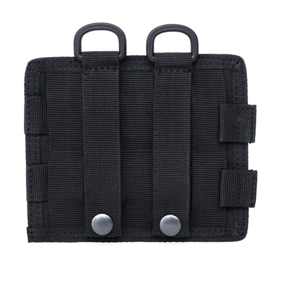 2Pcs Outdoor Hunting Pouch Hook&Loop Tactical Sports Military Molle Nylon Radio Walkie Talkie Holder Bag Magazine Pouch Hook&Loop 775821387127