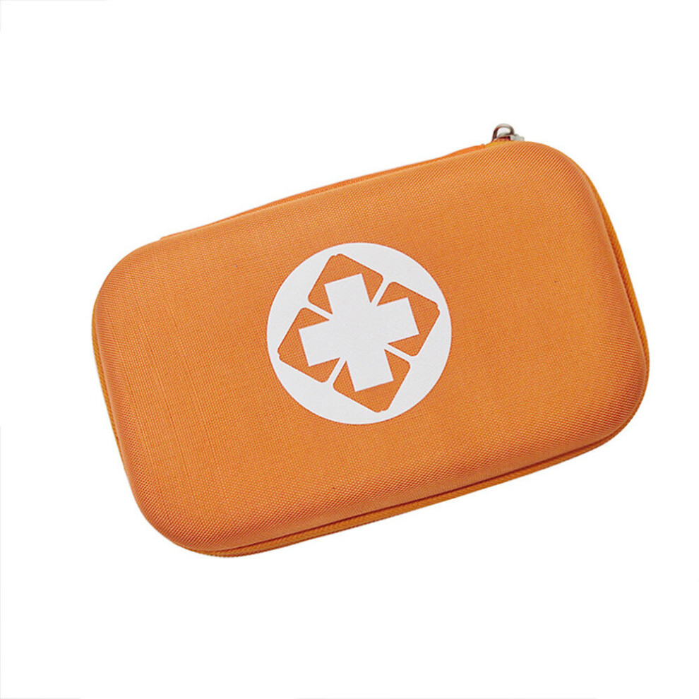 Chaochuang Orange 2 Pcs Mini Tactical First Aid Bag Emergency Survival Kit For Home Camping Outdoor Medical Pouch