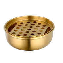 Multifunction Baby Food Grinding Bowl Stainless Steel Manual Potato Ricer Bowl for Making Vegetable Fruit Juice Kitchen Utensils