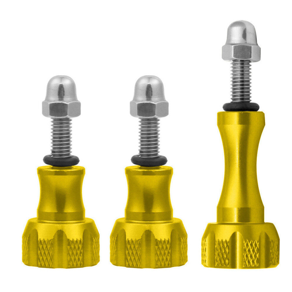 2Sets M5 Aluminum Alloy Nut Screw Thumb Knob Bolt Cnc Mount For Gopro 9 777178632745