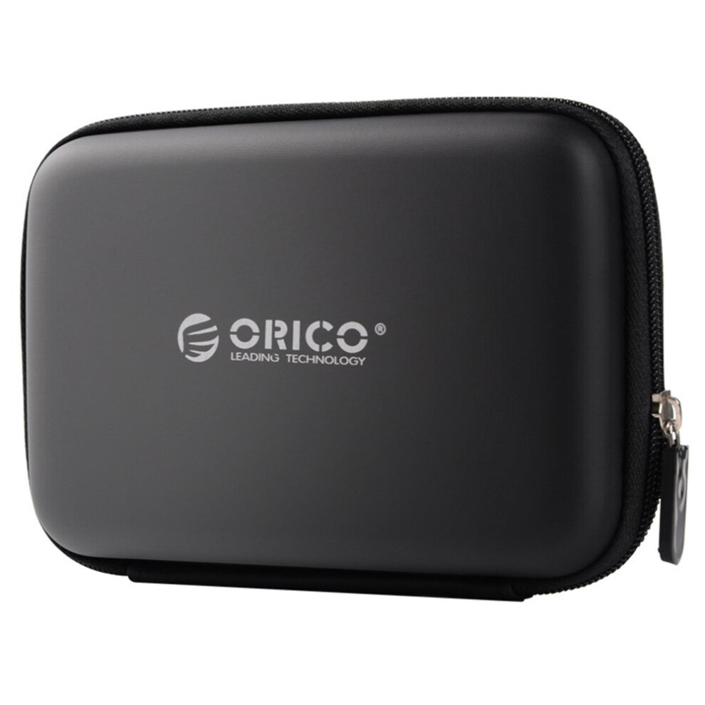 2.5" Hdd Case Protect Bag Box For Seagate Samsung Wd Hard Drive Power Bank Usb Cable Charger External Hard Disk Pouch Case Black 701942833014