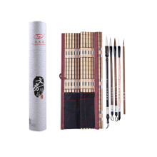 Umitive 5PCS/Set Bamboo Traditional Chinese Calligraphy Brushes Set Writing Art Painting Supplies