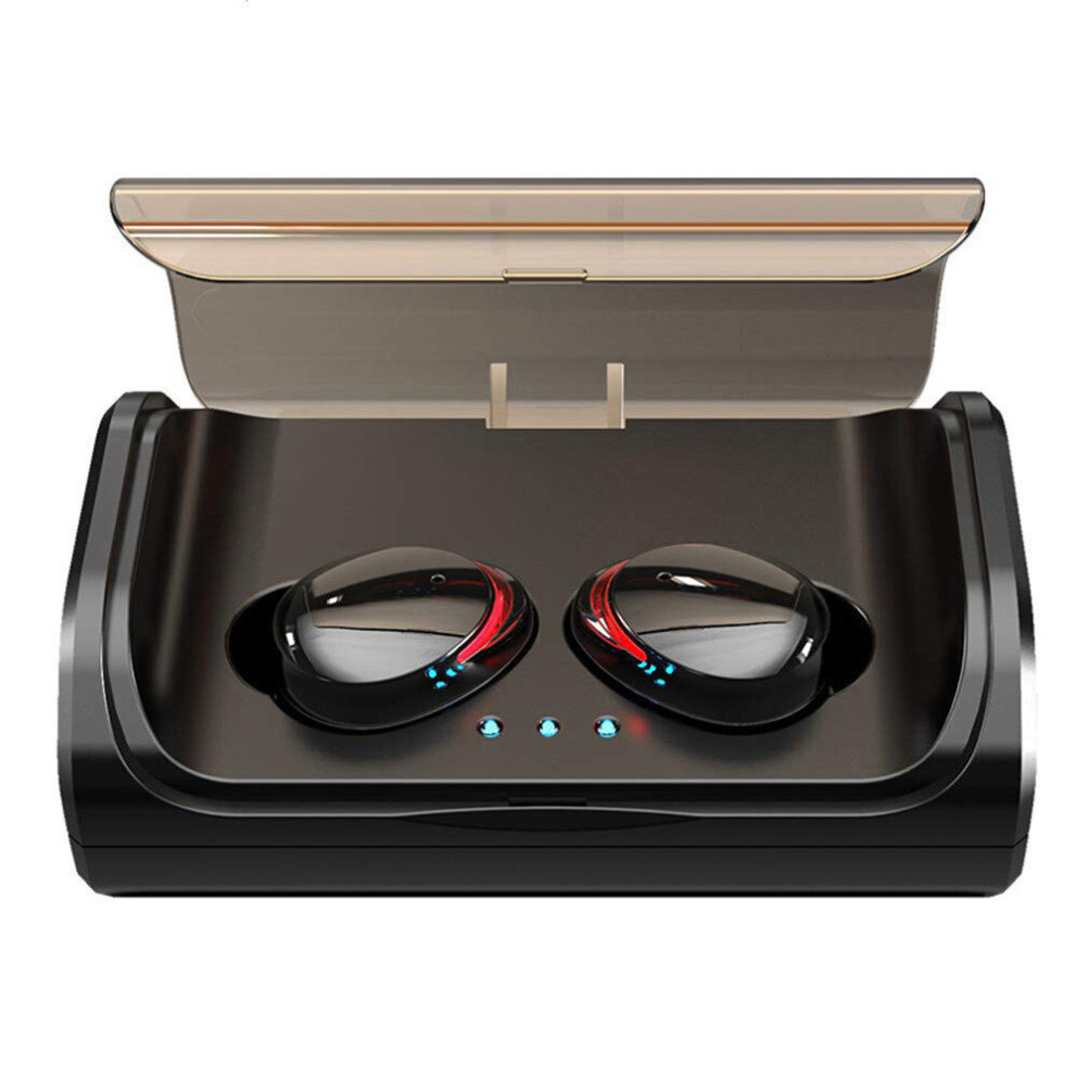 T8 Bluetooth 5.0 True Wireless Earphones In-Ear Earbuds Deep Bass Stereo Sports Headset 777178625341