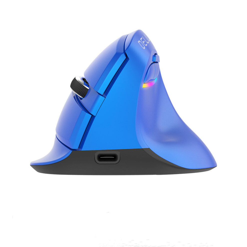 M618 Mini 2.4Ghz Wireless Silent Click Mouse 2400 Dpi Ergonomic Rechargeable Vertical Mice With Bluetooth 4.0 Mode For Pc 701942839405