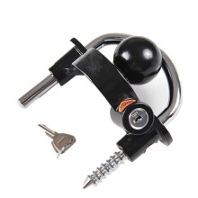 Universal Trailer Coupler Lock, Adjustable Storage Security Store Lock Kit
