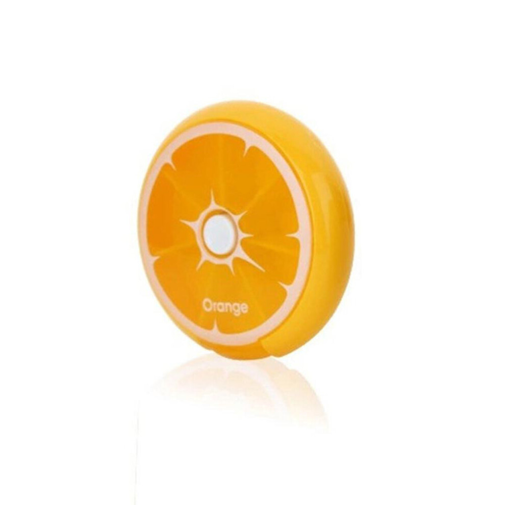 Chaochuang 4 Pcs Pill Box Fruit Shaped Vitamin 7 Day Weekly Medicine Pillbox Tablet Storage Case Container Cases
