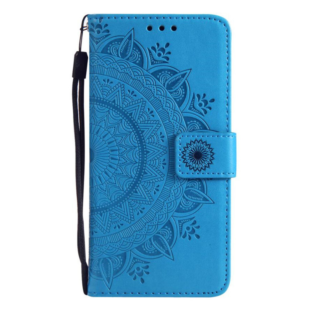 Mandala Flower Pu Leather Flip Case For Huawei P40 Lite Wallet Card Slots Cover 777178664722