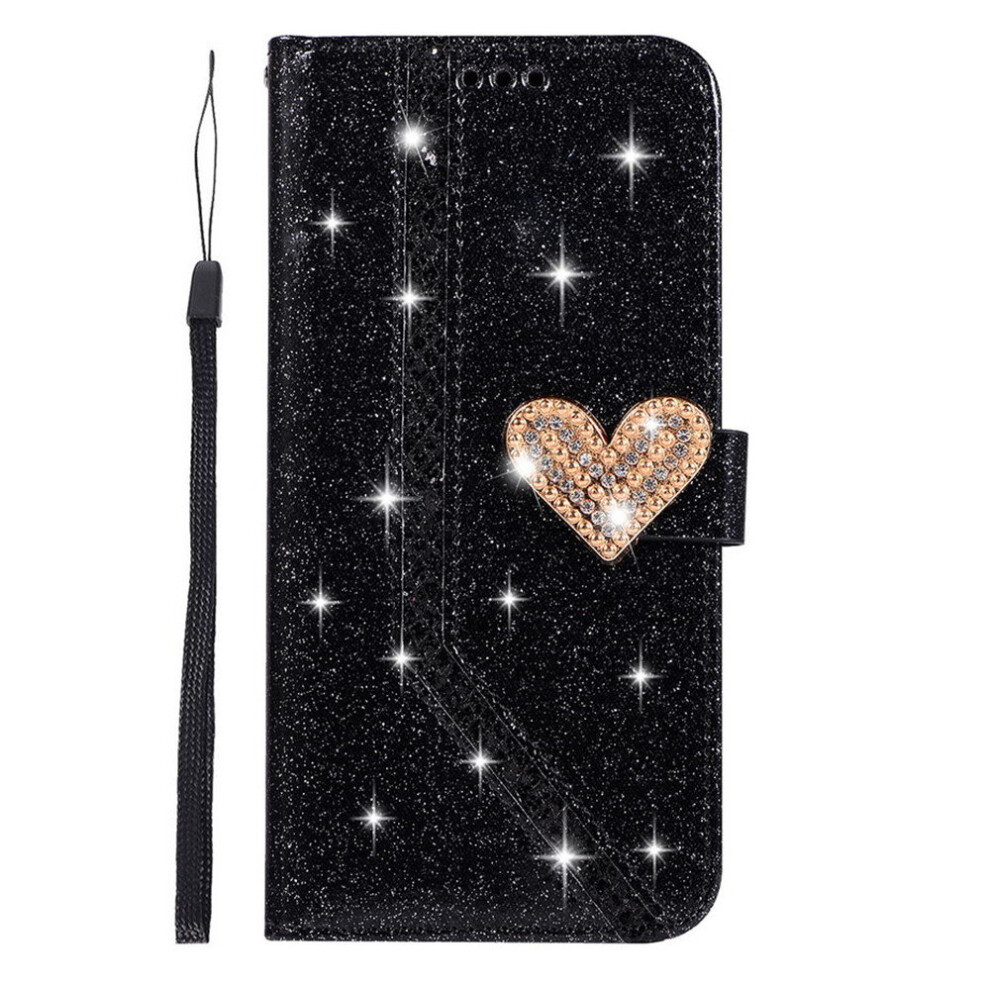 Glittering Pu Leather Flip Wallet Case For Samsung Galaxy S9 Case 777178659797