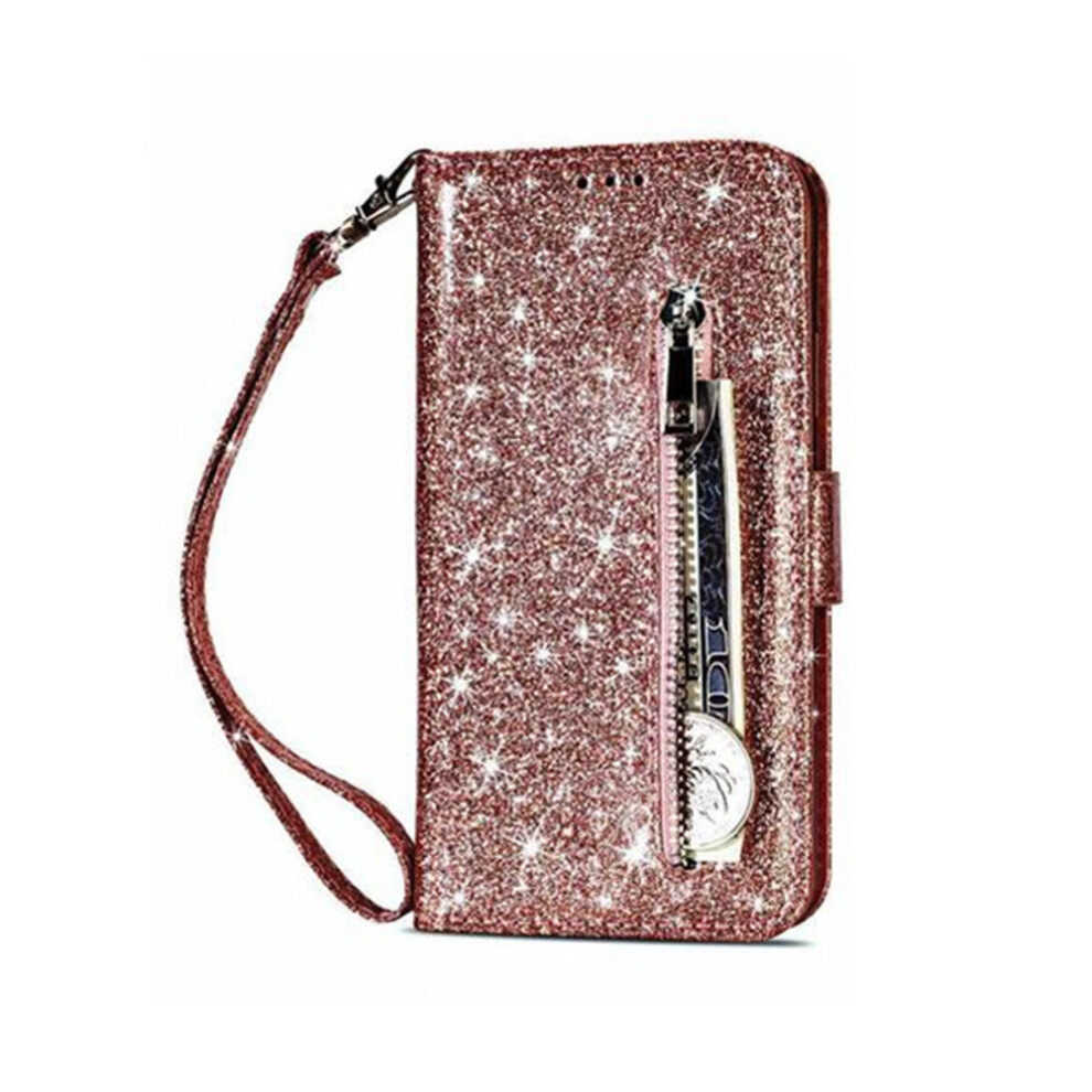 Bling Glitter Case Pu Leather Wallet Phone Flip Wallet Leather Cover For Iphone 12 Pro Max 777178677166