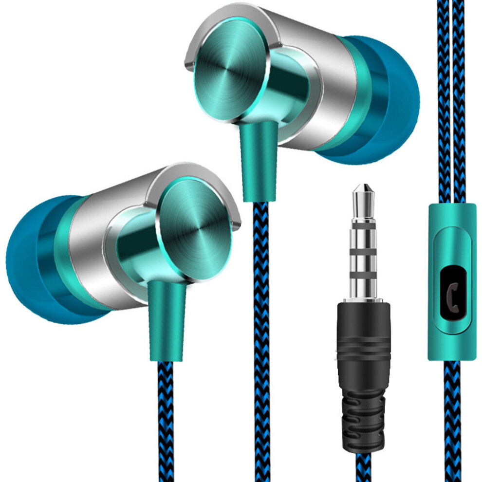Photos - Headphones 3 Pcs 3.5mm Creative Braided Rope Headset With Mic Wired Sports Bass Earphone Volume Control Hands Free In-ear For Phones