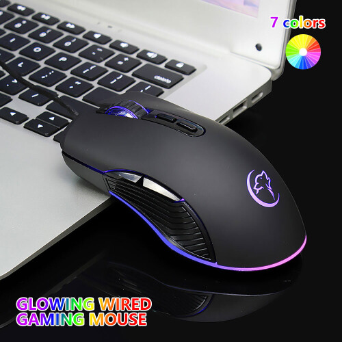 Wired Mouse Optical Mice Game Mouse PC Laptop Computer Accessary USB Optical Computer Mouse Game Mice Plug and Pla 1