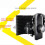 Microphone Isolation Shield 5-Panel Wind Screen Foldable 3/8" and 5/8" Threaded High Density Absorbing Foam for Recording Studio 2