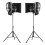 Microphone Isolation Shield 5-Panel Wind Screen Foldable 3/8" and 5/8" Threaded High Density Absorbing Foam for Recording Studio 3