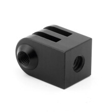 3 Pcs Aluminium Tripod Metal Adapter 1/4" Screw Alloy Mount For Gopro Accessories