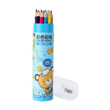 2Sets 18Pcs/Set Child Pencil Barrel Painting Pencil With Sharpener Drawing Brush for Kid School Graffiti Drawing Painting Stationery 4.9