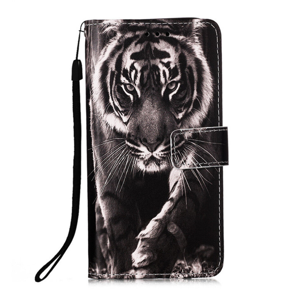 For Funda Iphone 11 Case Animal Flip Pu Leather Phone Case Cover Etui 777178657243