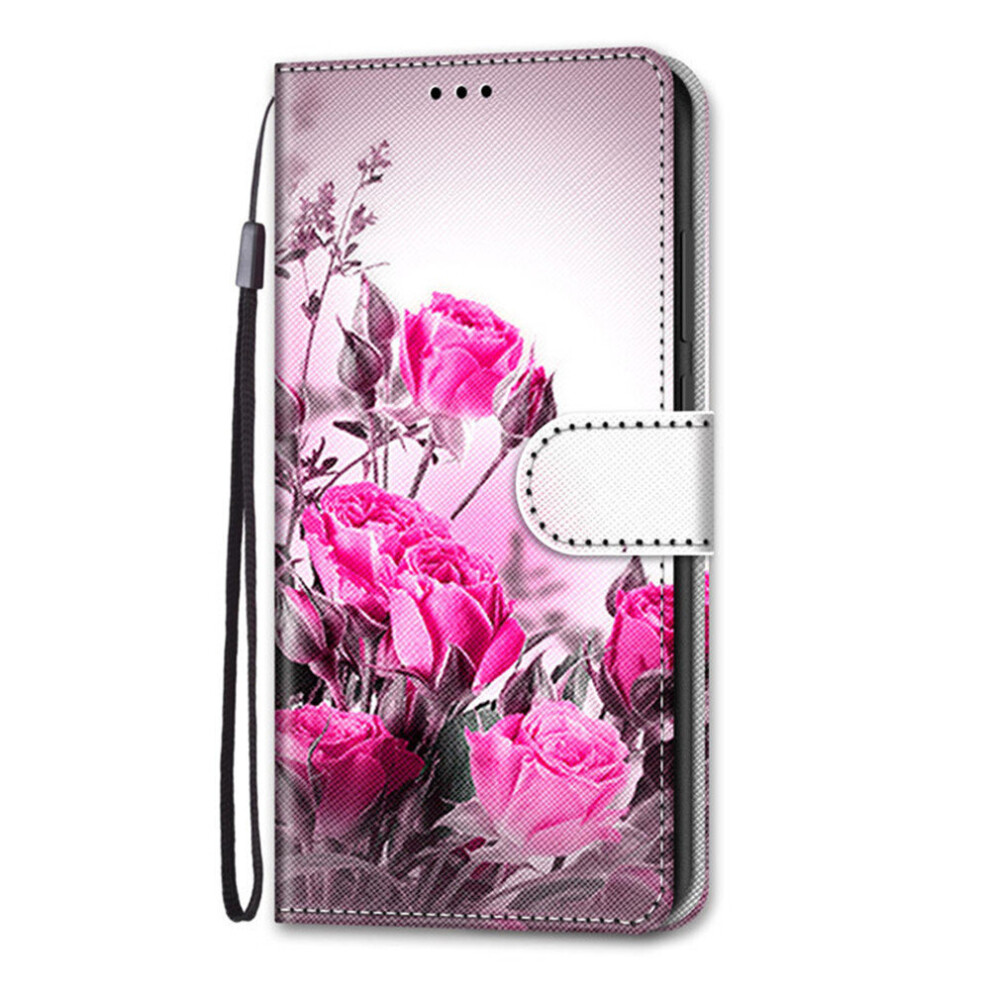 For Iphone X/Xs Case Flip Funda Cases Cartoon Painted Coque Pu Leather Cover 777178655447
