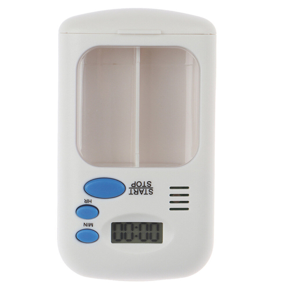Chaochuang Mini Portable Pill Reminder Drug Alarm Timer Electronic Box Organizer Led Display Alarm Clock Remind Small First Aid Kit