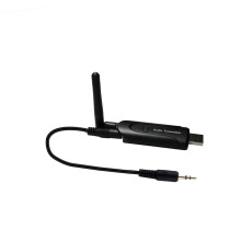 B5 Bluetooth Transmitter 3.5mm USB Wireless Audio A2DP Stereo Adapter External Antenna for PC Laptop TV Headphones