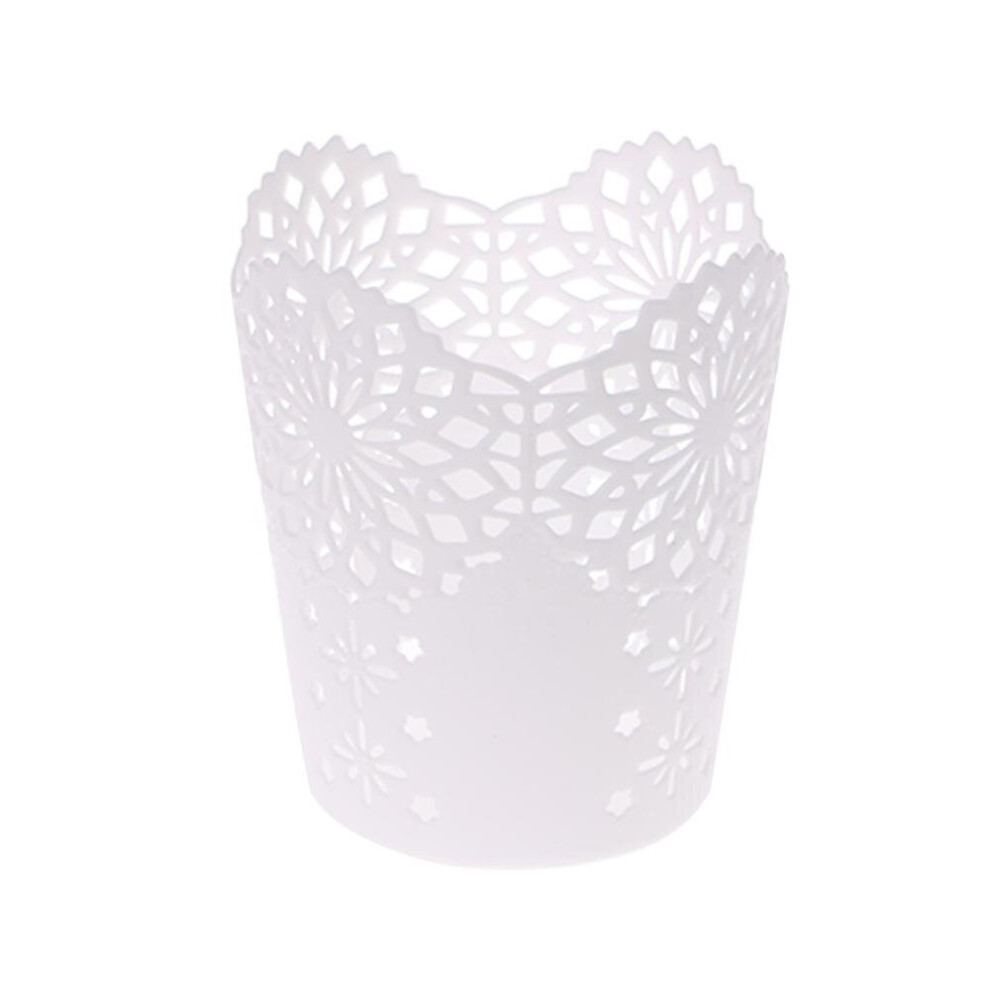 Hollow Flower Brush Storage Pen Pencil Pot Holder Container Desk Organizer Gift-image-OPC-P79WGVS-NEW