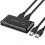 KVM Switch USB 3.0 Switch Selector 2 Port PCs Sharing 4 Devices USB 2.0 for Keyboard Mouse Scanner Printer Kvm Switch Hub 2
