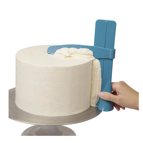4Pcs Cake Scraper Smoother Adjustable Fondant Spatulas Cake Edge Smoother Cream Decorating DIY Bakeware Tableware Kitchen Cake Tool 2