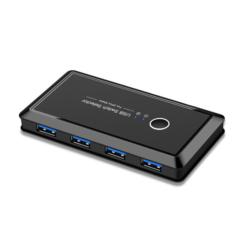 Kvm Switch Usb 3.0 Switch Selector 2 Port Pcs Sharing 4 Devices Usb 2.0 For Keyboard Mouse Scanner Printer Kvm Switch Hub 777178716865