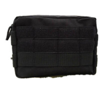 Tactical Molle Pouch Nylon Black Tactical Pouch Large Magazine Organizer Utility Phone Medic Belt Bag EDC Molle Pouches
