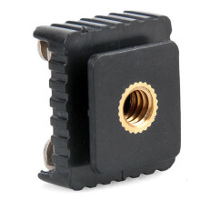 6 Pcs Flash Hot Shoe Mount Adapter Speedight Flash Cold Hot Shoe Bracket Mount Adapter 1/4" Screw