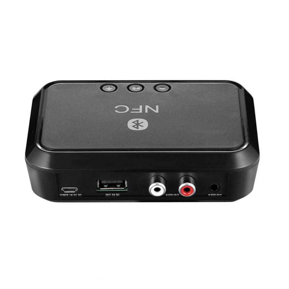Bluetooth V4.1 Edr Receiver Adapter Nfc 3.5Mm Rca Audio Aux Cable Wireless Bluetooth Stereo Dongle Receptor For Home Speaker 701942837043