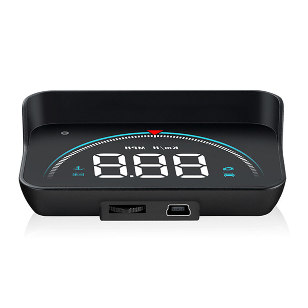 M8 Car Hud Head Up Display Obd2 Ii Euobd Overspeed Warning System Projector Windshield Auto Electronic Voltage Alarm 775821394125