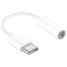 Type-C USB 3.1 Male to 3.5mm Female Audio Adapter and Charger Cable for Smartphones (Round Hole)