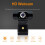 HD 1080P Webcam Built-in Microphone Smart Web Camera USB For XBOX Desktop Laptops PC Game Cam Mac OS Windows Android 2