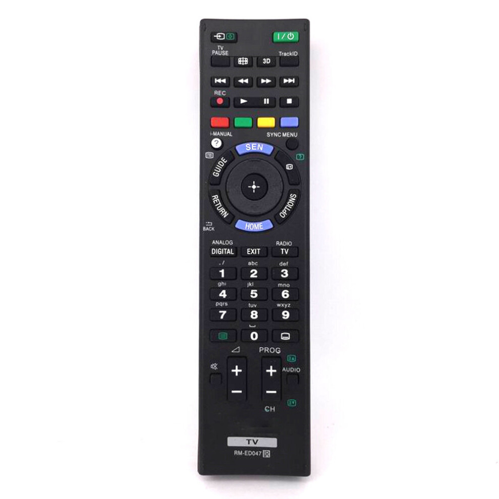 Remote Control For Sony Tv Rm-Ed047 For Sony Br Tv Kdl-46Hx850 Black 777178634695
