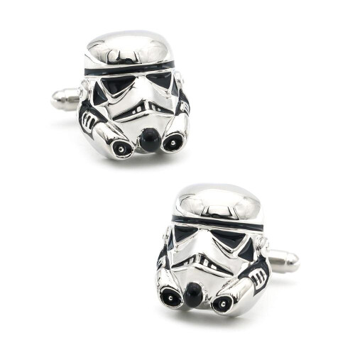 (Default Title) Movie Design Star Wars, Stormtrooper Cufflinks, Quality Copper