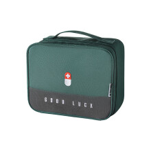 Family Portable Emergency Storage Thickened Large-capacity Medicine Bag Layered Survival Cabinet Box First Aid Kit
