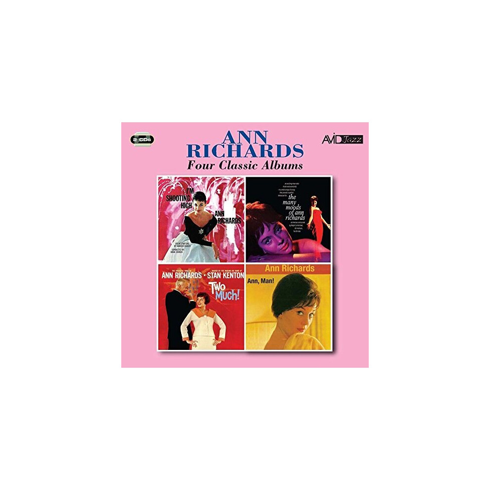 Four Classic Albums (Im Shooting High / The Many Moods Of Ann Richards / Two Much! / Ann. Man!) [CD]-image-OPC-P79XRJ8-NEW
