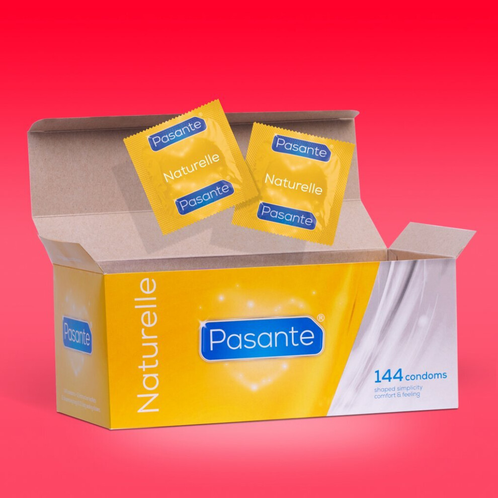 Pasante Naturelle Condoms 144 Pcs Pharmacy Condoms